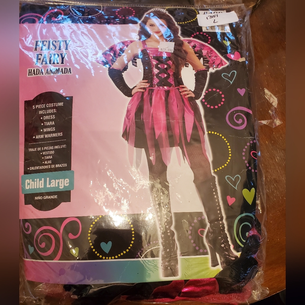 #2057 Feisty Fairy costume